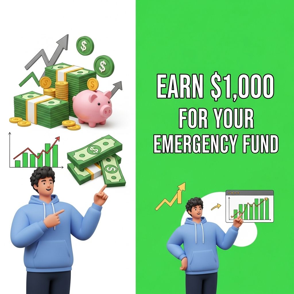 earn 1000 emergency fund