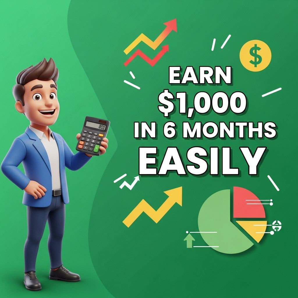 How to Easily Earn $1,000 in Just 6 Months earn 1000 in 6 months