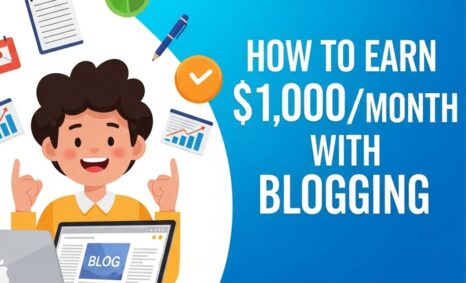 earn 1000 month blogging