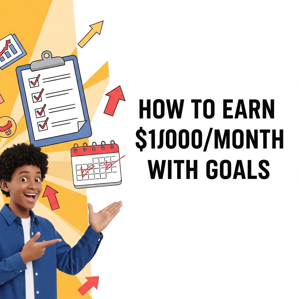 earn 1000 month goals
