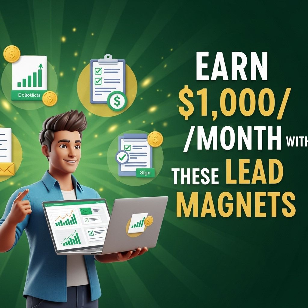 Earn $1,000/Month with These Lead Magnets earn 1000 month lead magnets 1