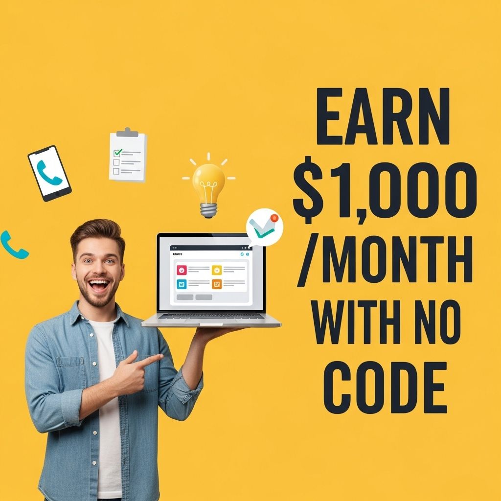 earn 1000 month no code