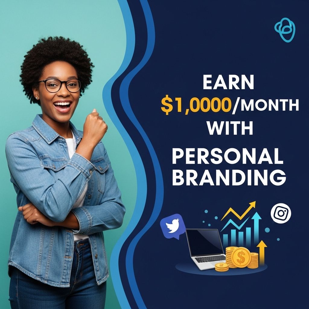 earn 1000 month personal branding