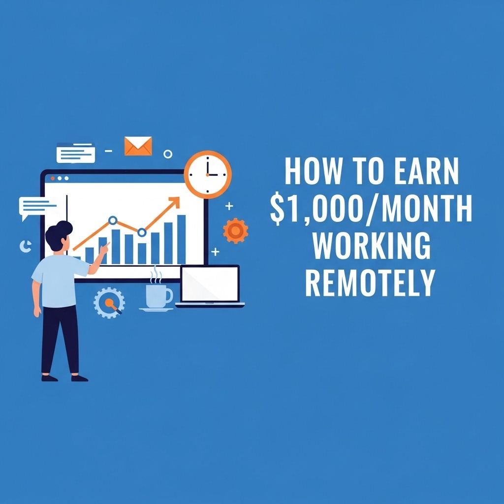 Earn $1,000/Month Working Remotely: A Comprehensive Guide earn 1000 month remotely