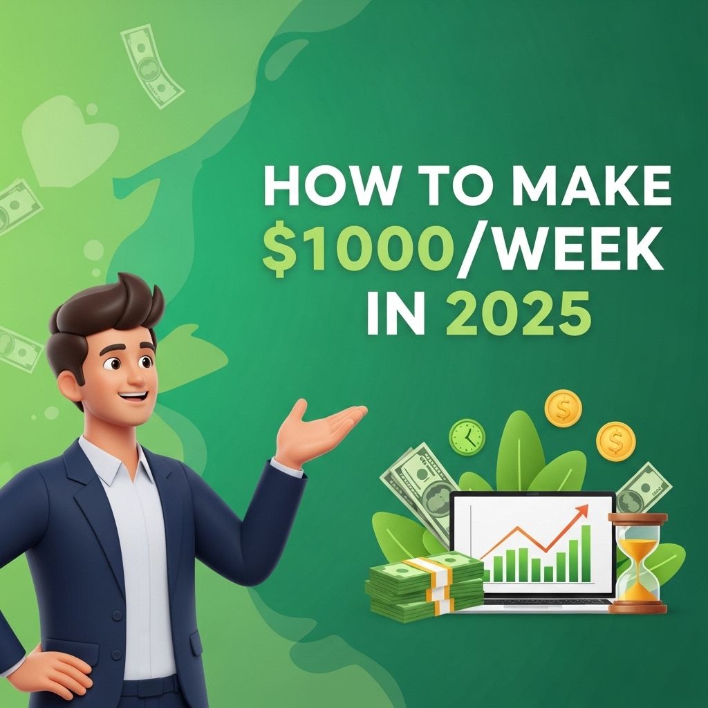 Earn $1,000 a Week in 2025: Proven Strategies earn 1000 week 2025 1