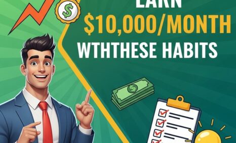 earn 10000 month habits