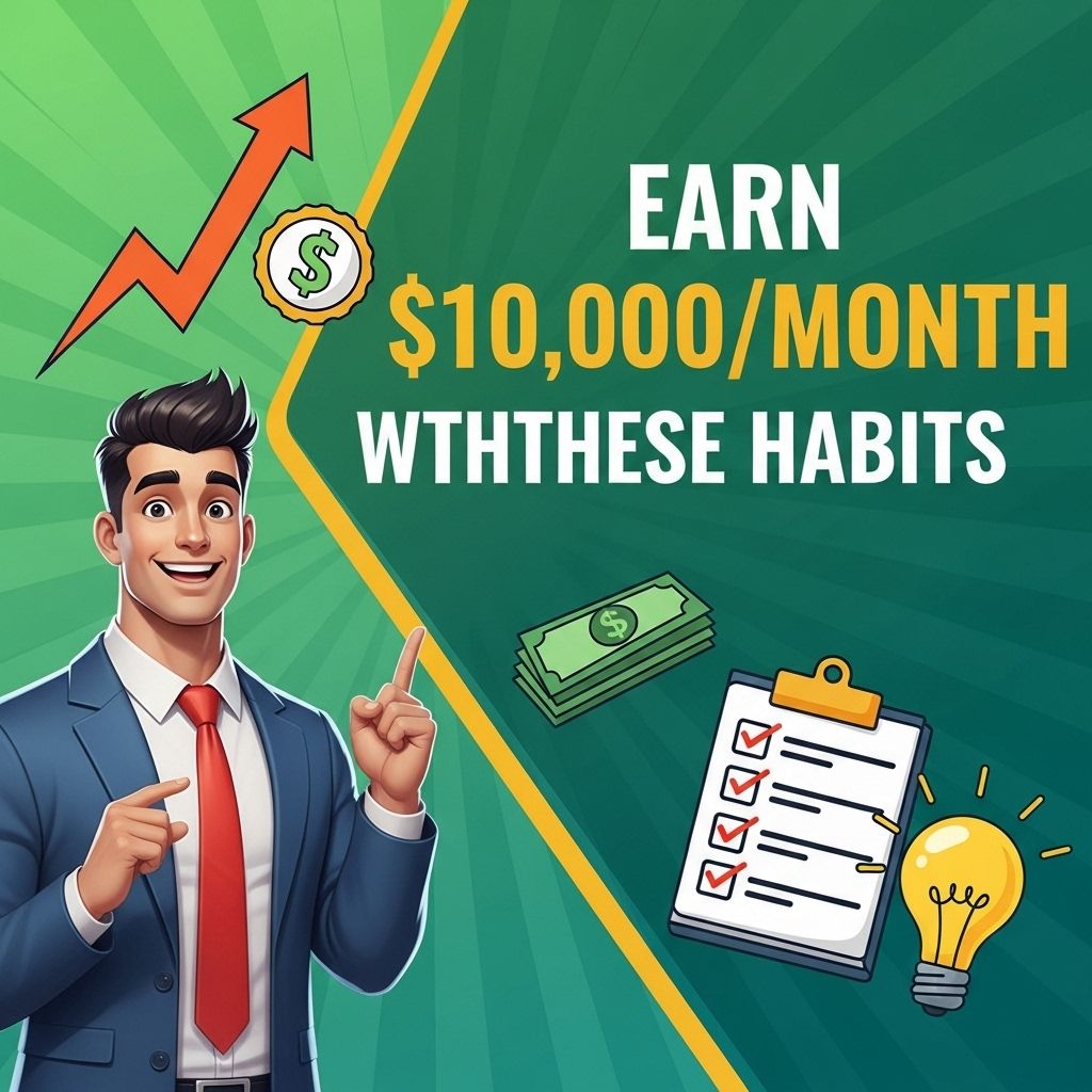 Earn $10,000 a Month with These Simple Habits earn 10000 month habits
