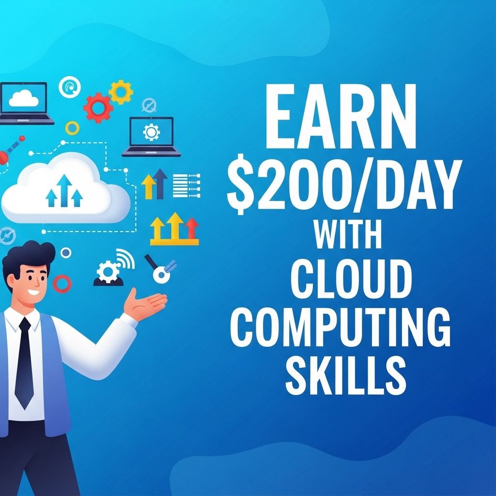 Earn $200/Day With Cloud Computing Skills earn 200 day cloud computing