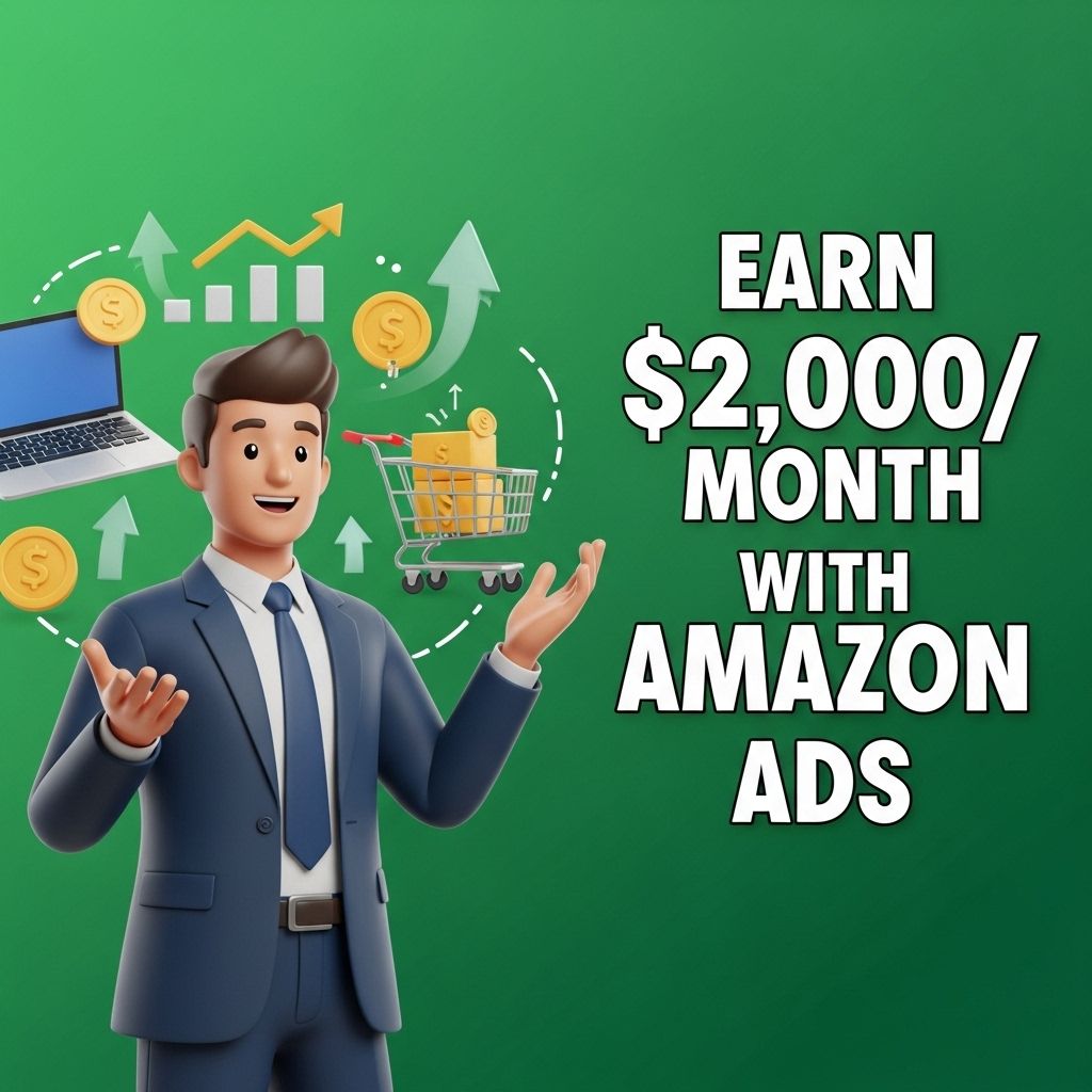 earn 2000 month amazon ads
