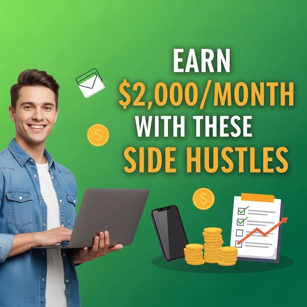 earn 2000 month side hustles
