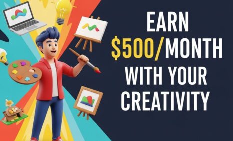 earn 500 month creativity