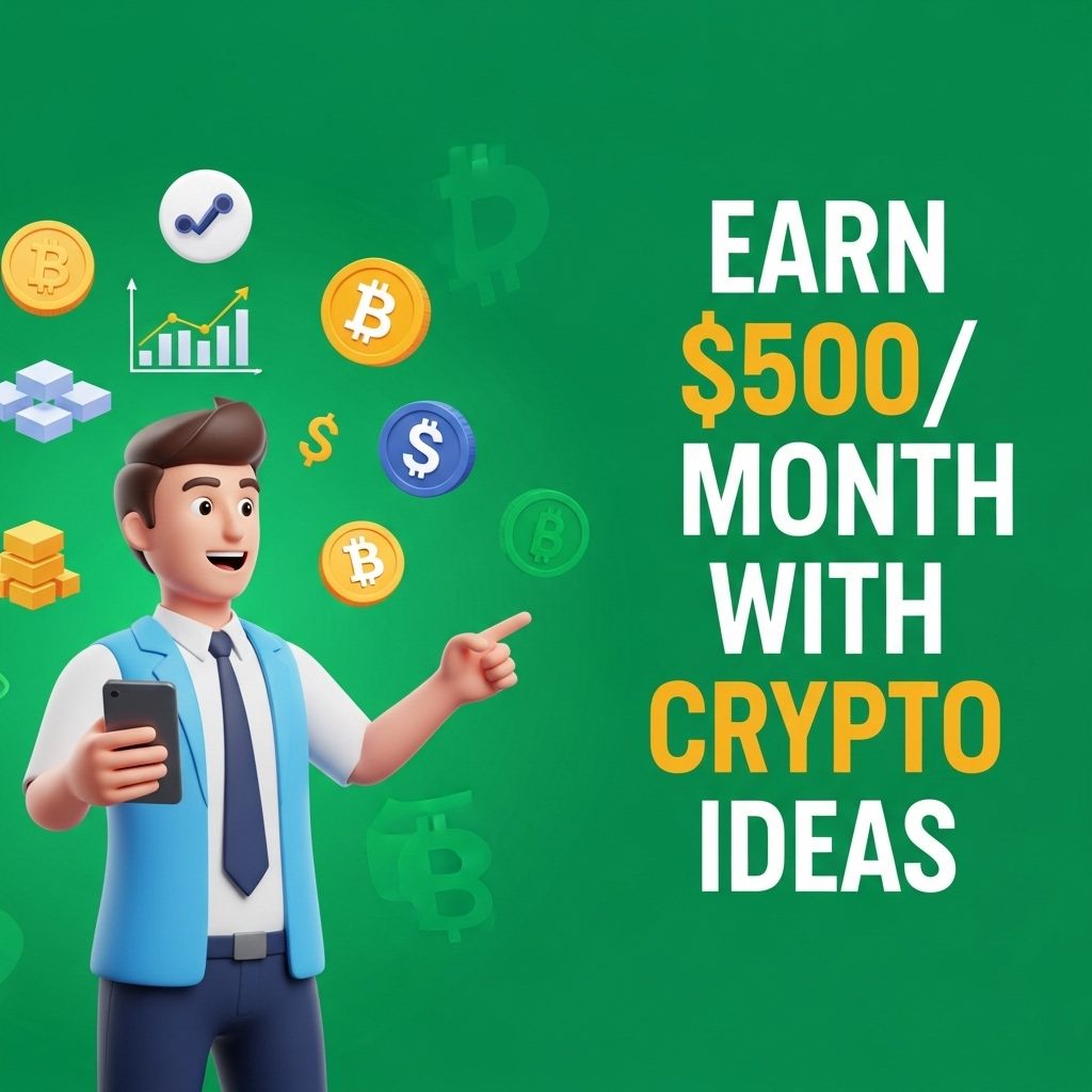 earn 500 month crypto