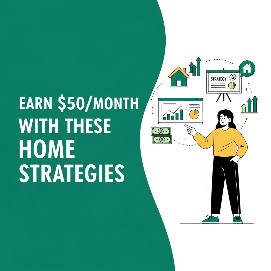 Earn $500 a Month with Simple Home Strategies earn 500 month home strategies