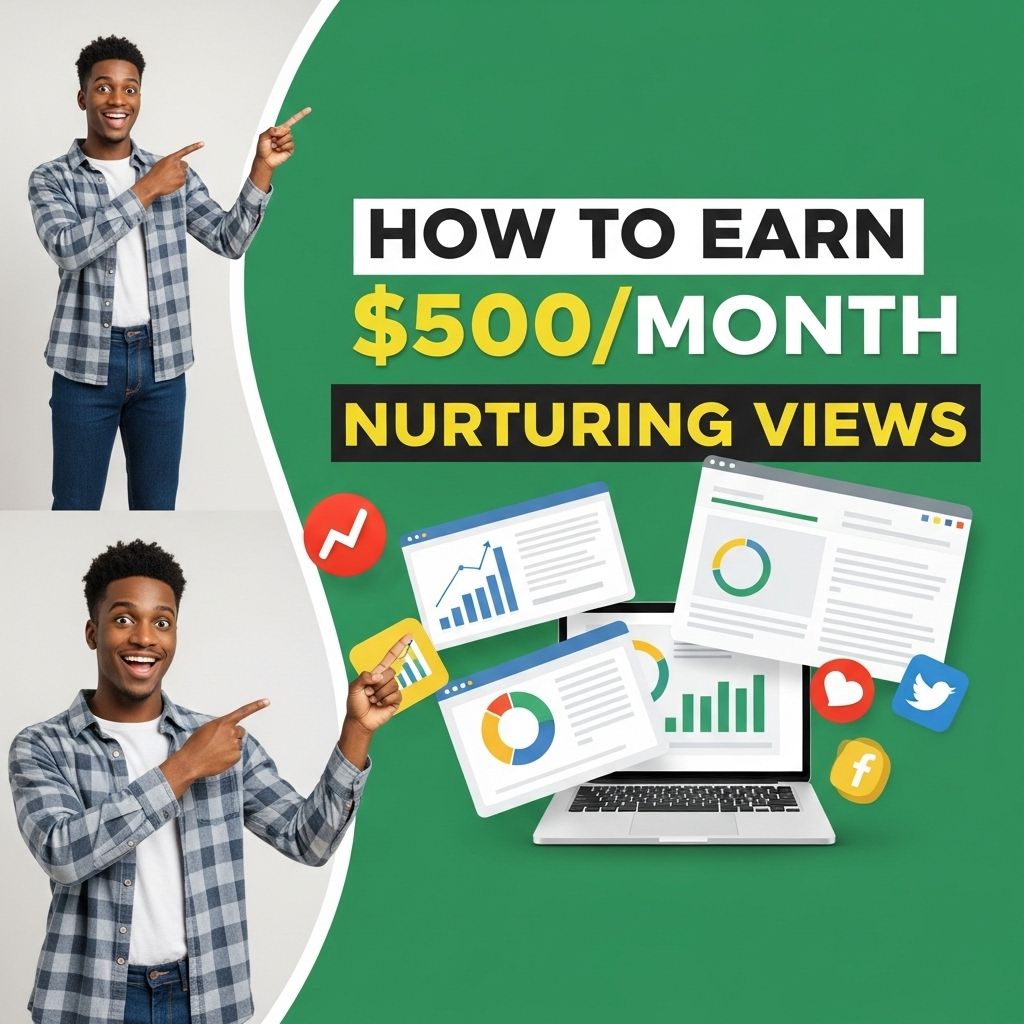 Earn $500/Month with Nurturing Views earn 500 month nurturing views