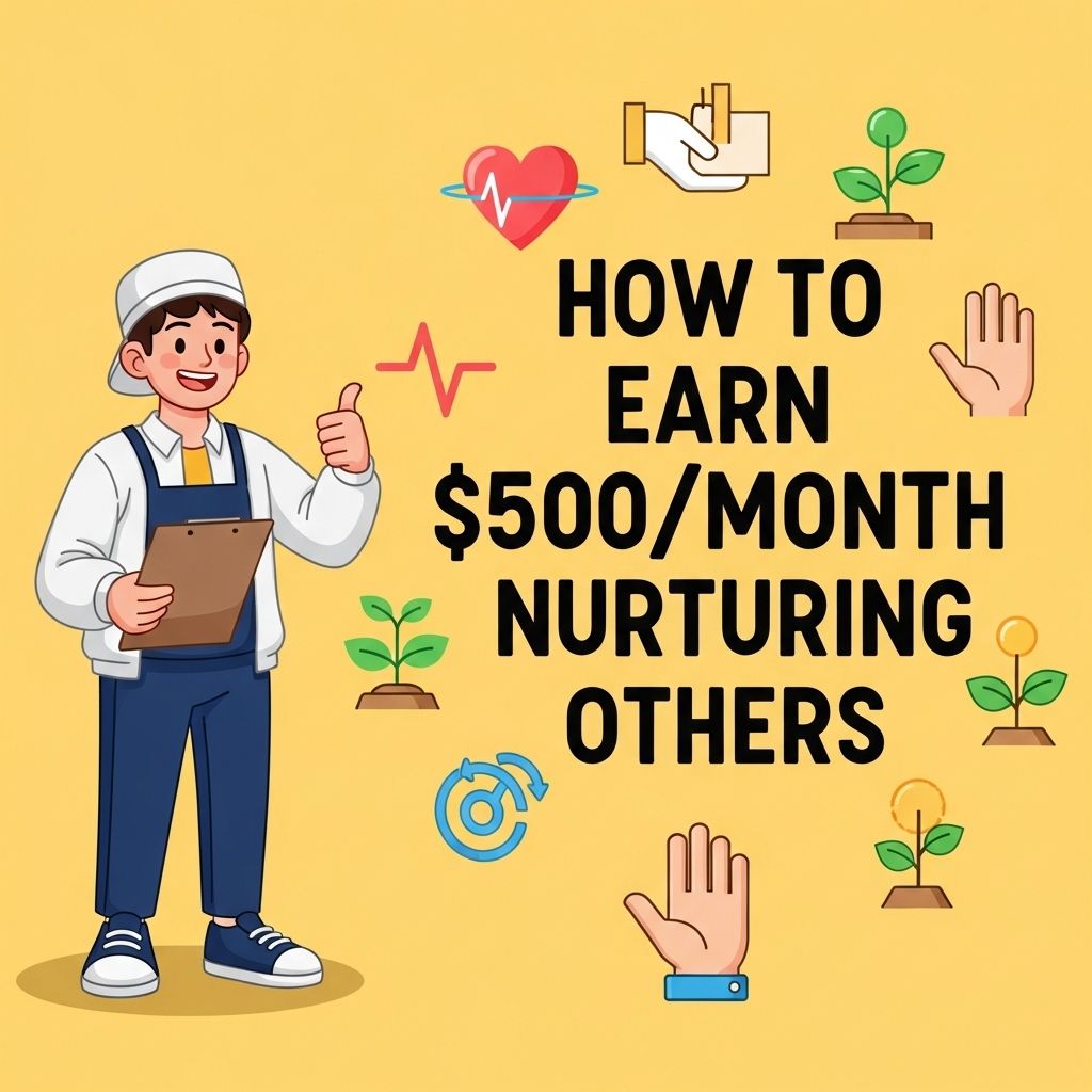 Earn $500/Month by Nurturing Others earn 500 month nurturing