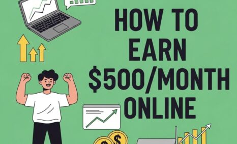 earn 500 month online