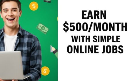 earn 500 month online jobs