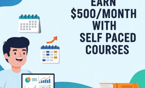 earn 500 month self paced courses