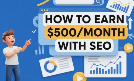earn 500 month seo