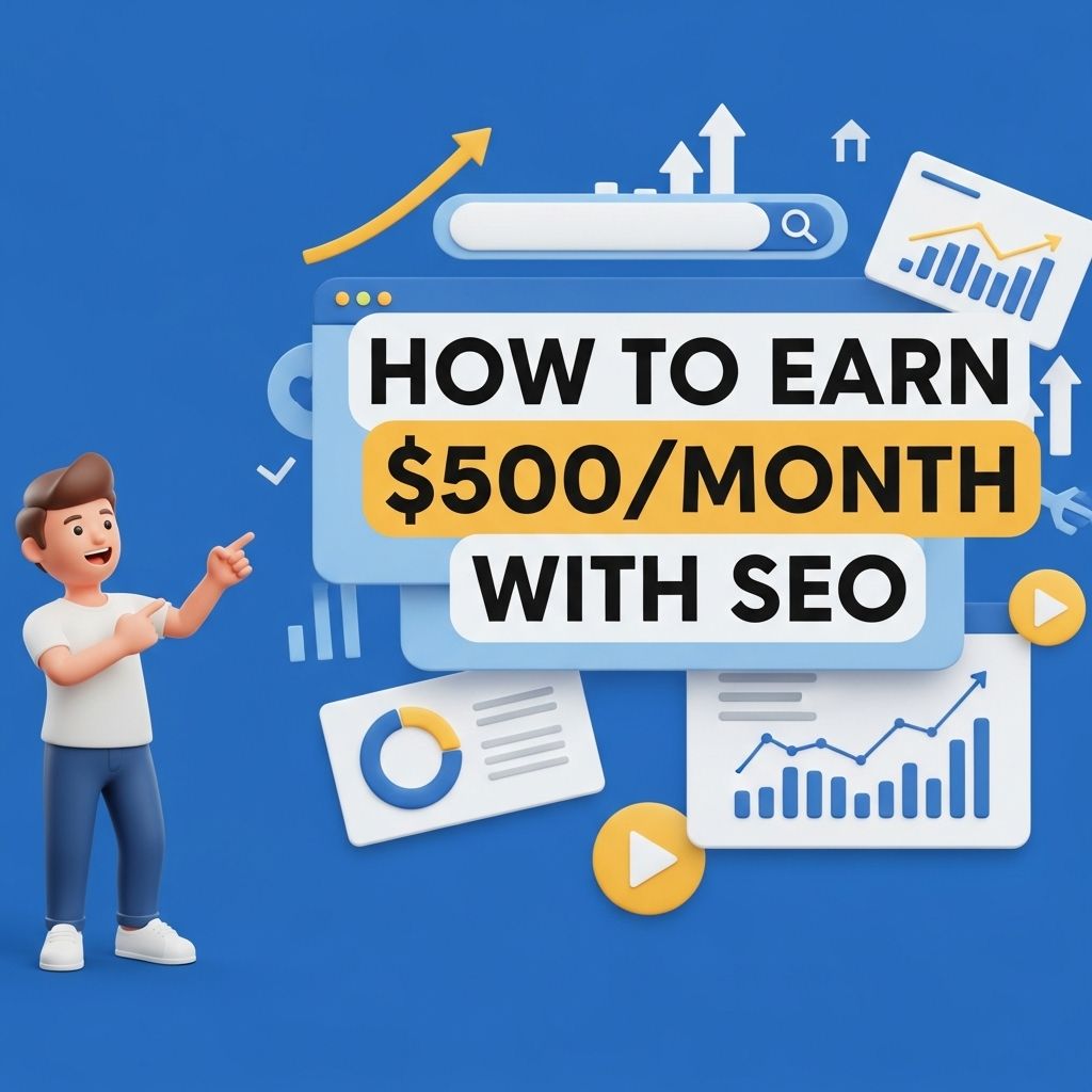 earn 500 month seo