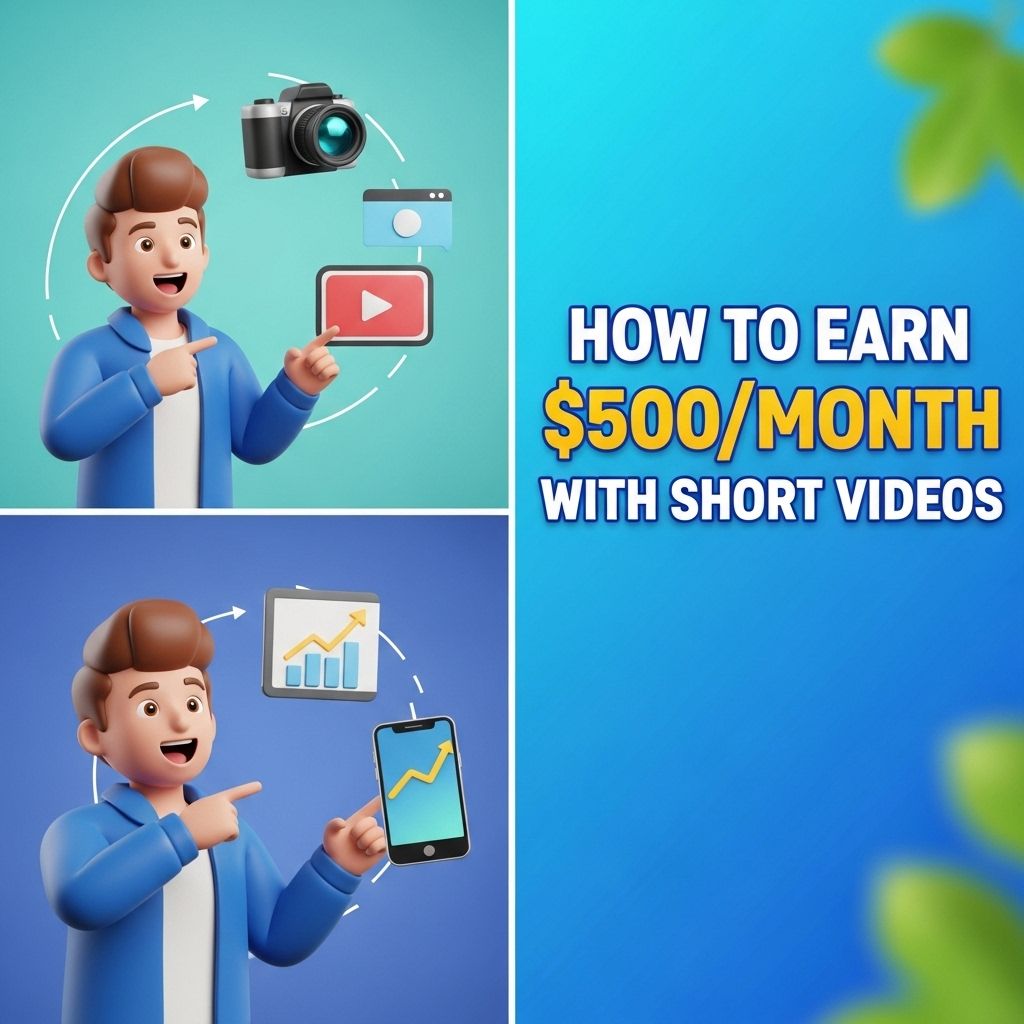 Earn $500/Month with Short Videos Tips earn 500 month short videos