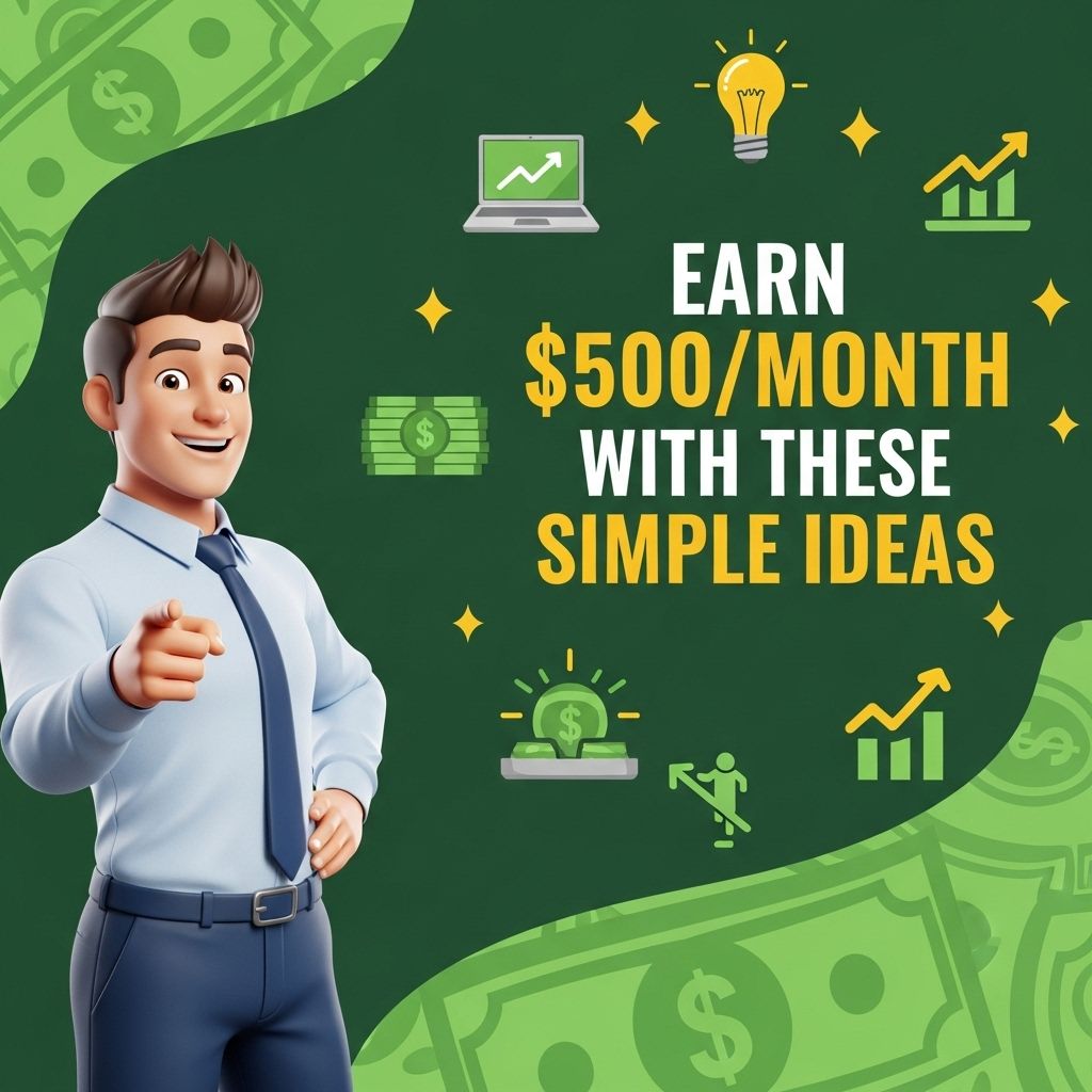 earn 500 month simple ideas