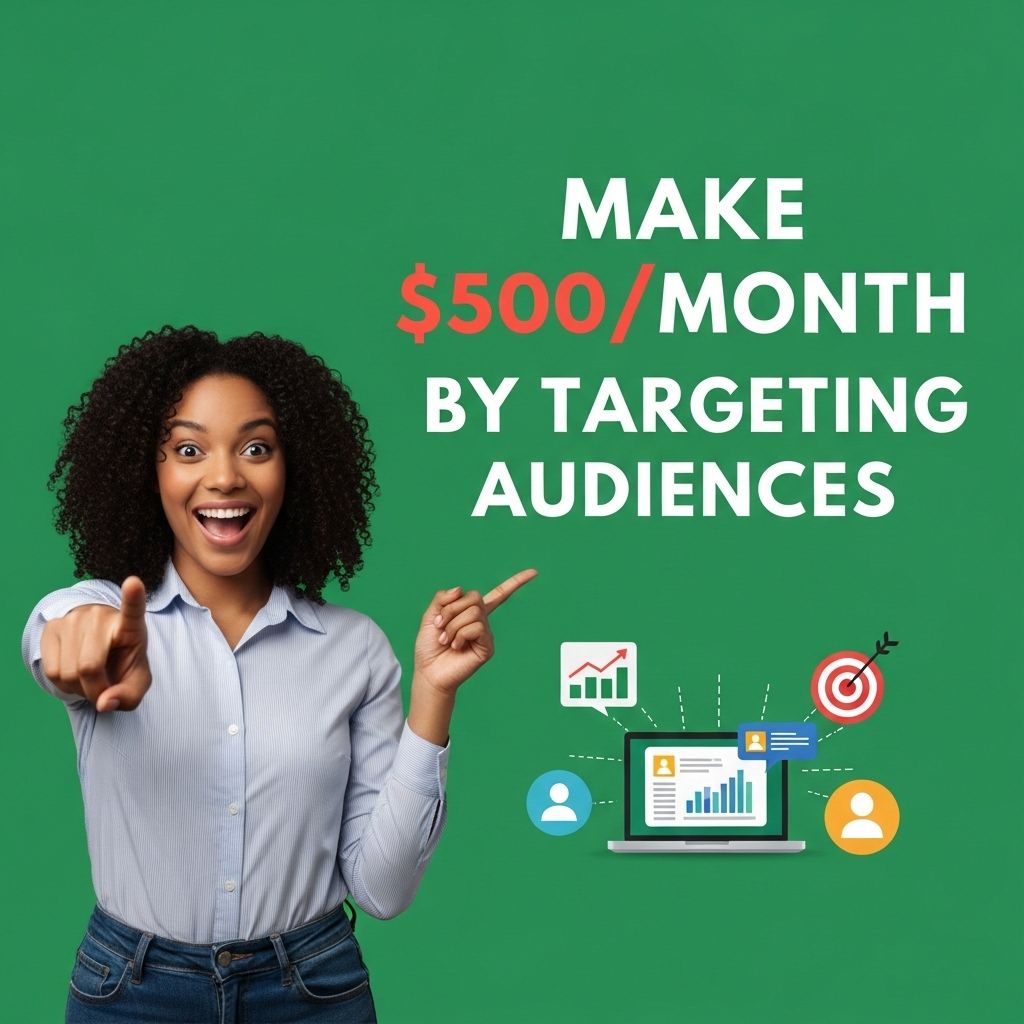 Earn $500/Month by Targeting the Right Audiences earn 500 month targeting audiences