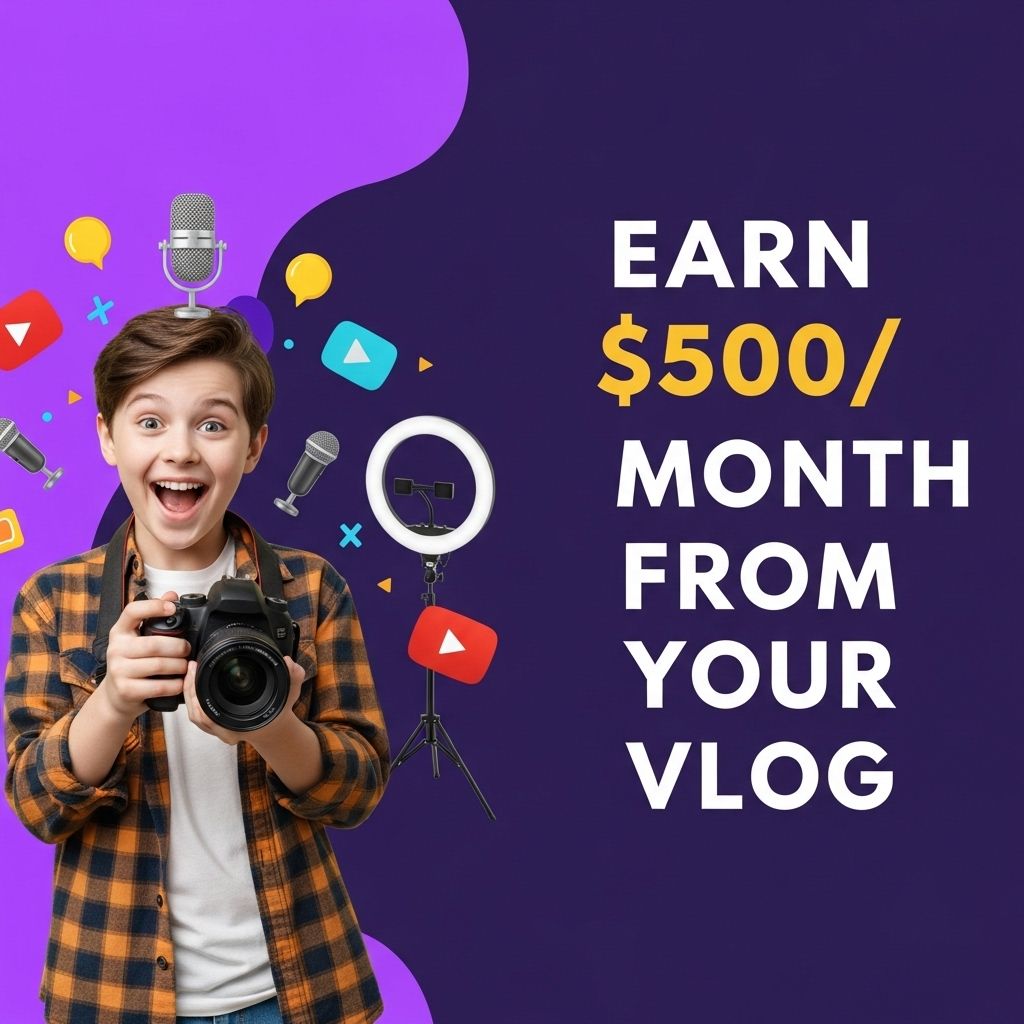 earn 500 month vlog