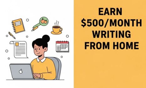 earn 500 month writing home