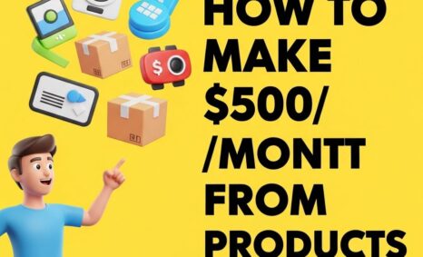 earn 500 monthly selling products