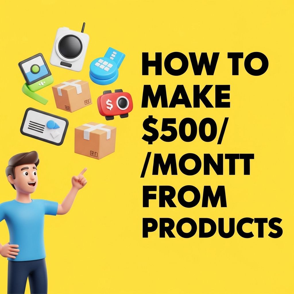 Earn $500 Monthly Selling Products Online earn 500 monthly selling products