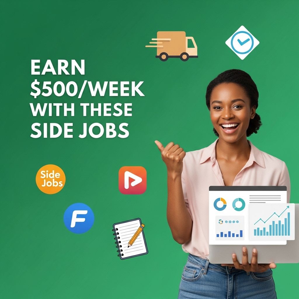 earn 500 week side jobs