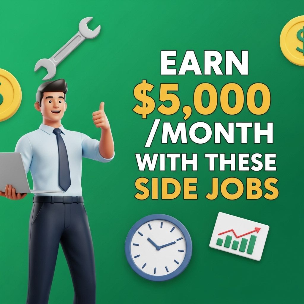 Earn $5,000/Month with These Side Jobs earn 5000 month side jobs
