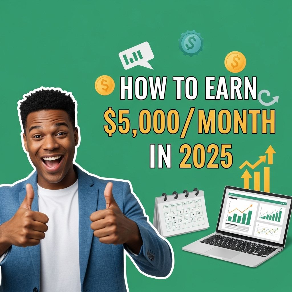 Earn $5,000 Monthly in 2025: Strategies for Success earn 5000 monthly 2025