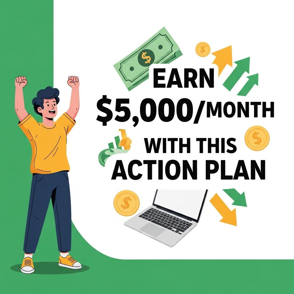 earn 5000 monthly action plan