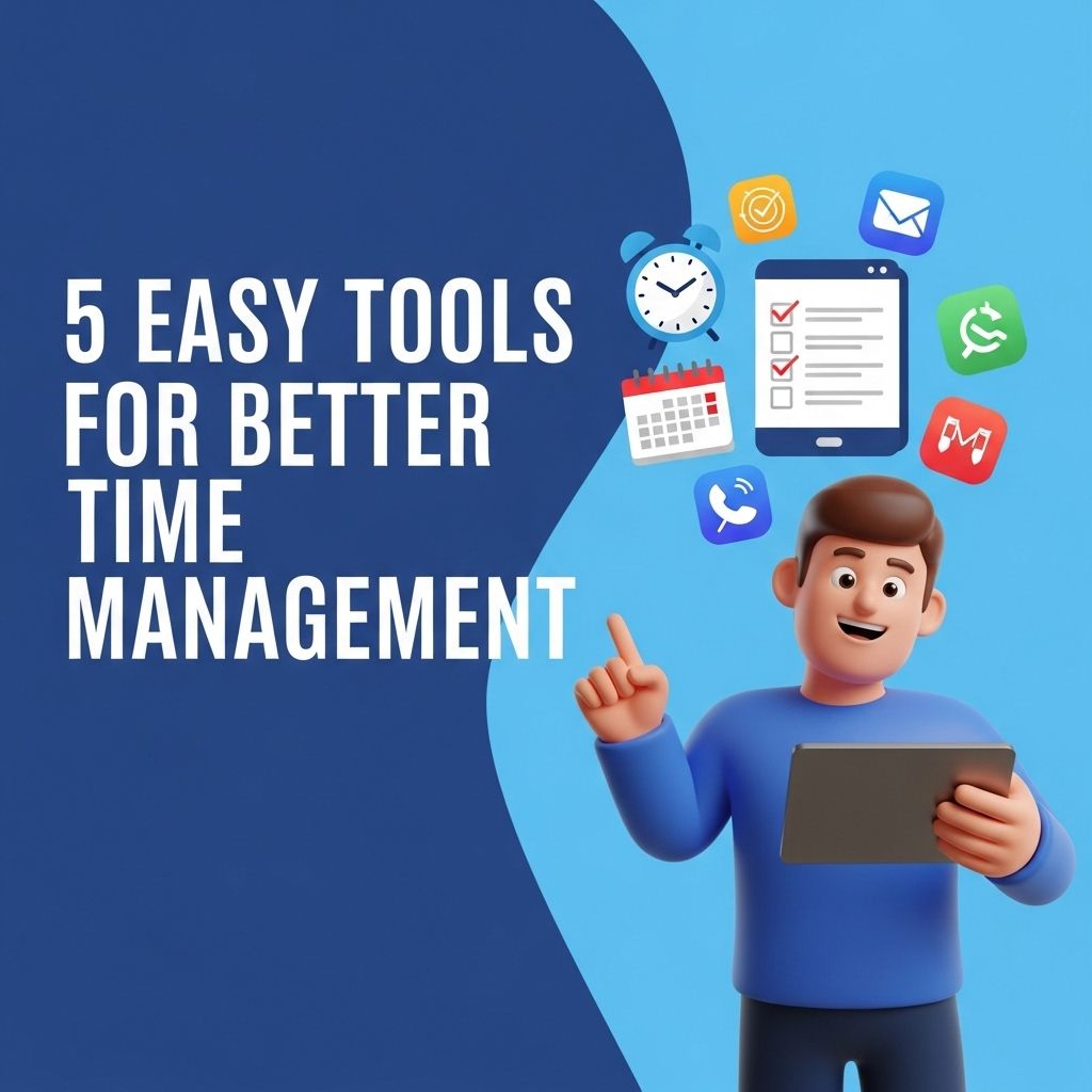 5 Easy Tools for Better Time Management easy time management tools