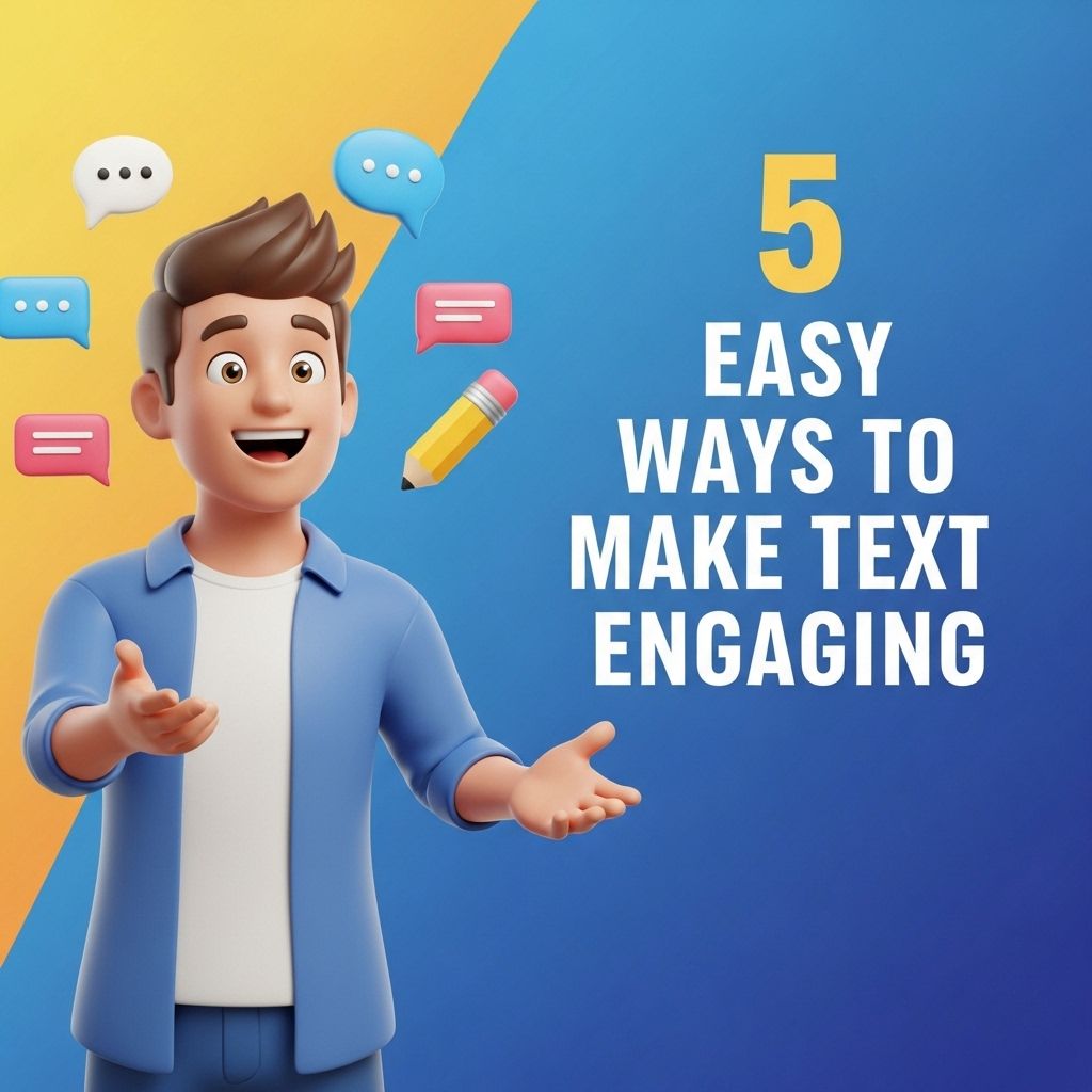easy ways make text engaging