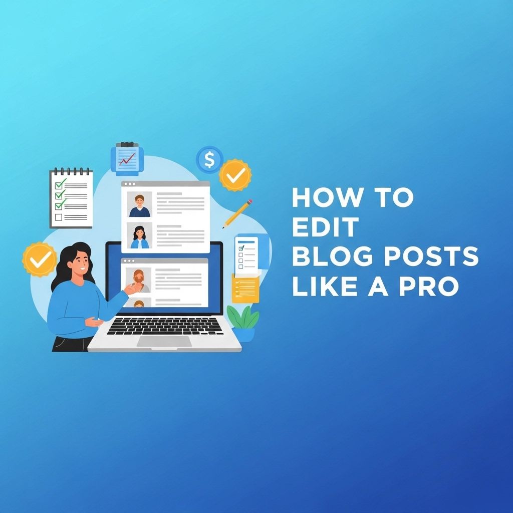 Edit Blog Posts Like a Pro: Tips and Tricks edit blog posts like pro