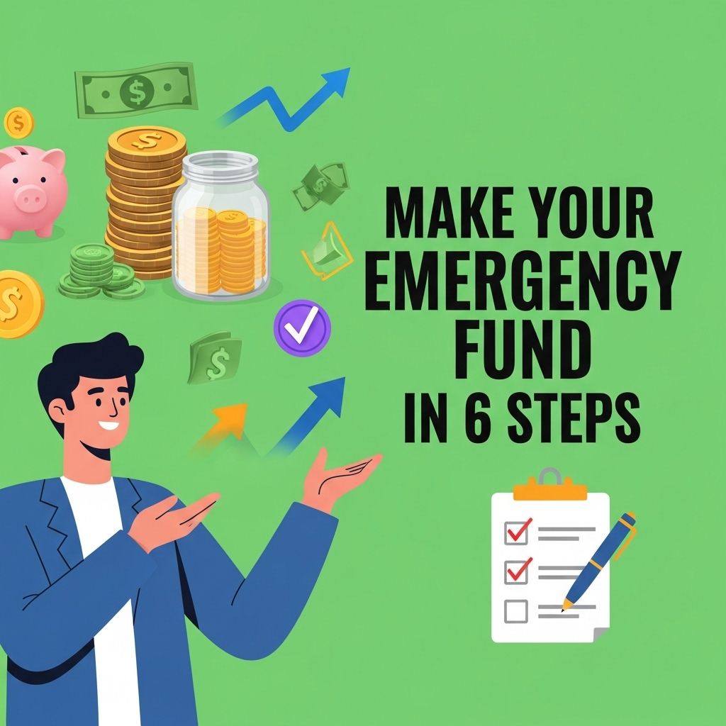 emergency fund 6 steps