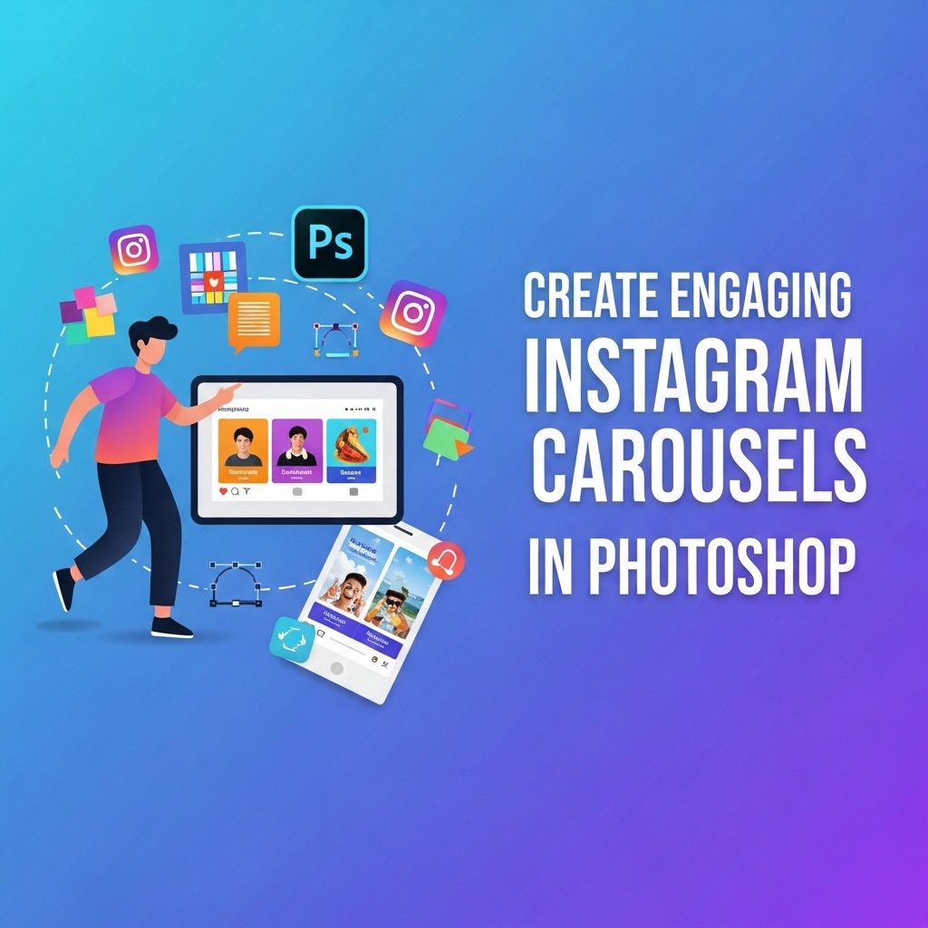 engaging instagram carousels photoshop