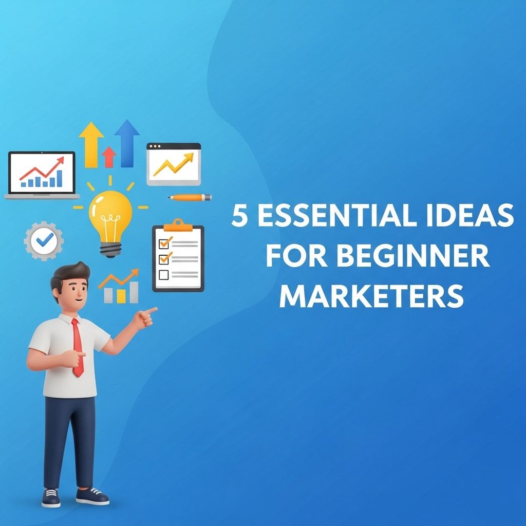 5 Essential Ideas for Beginner Marketers essential ideas beginner marketers