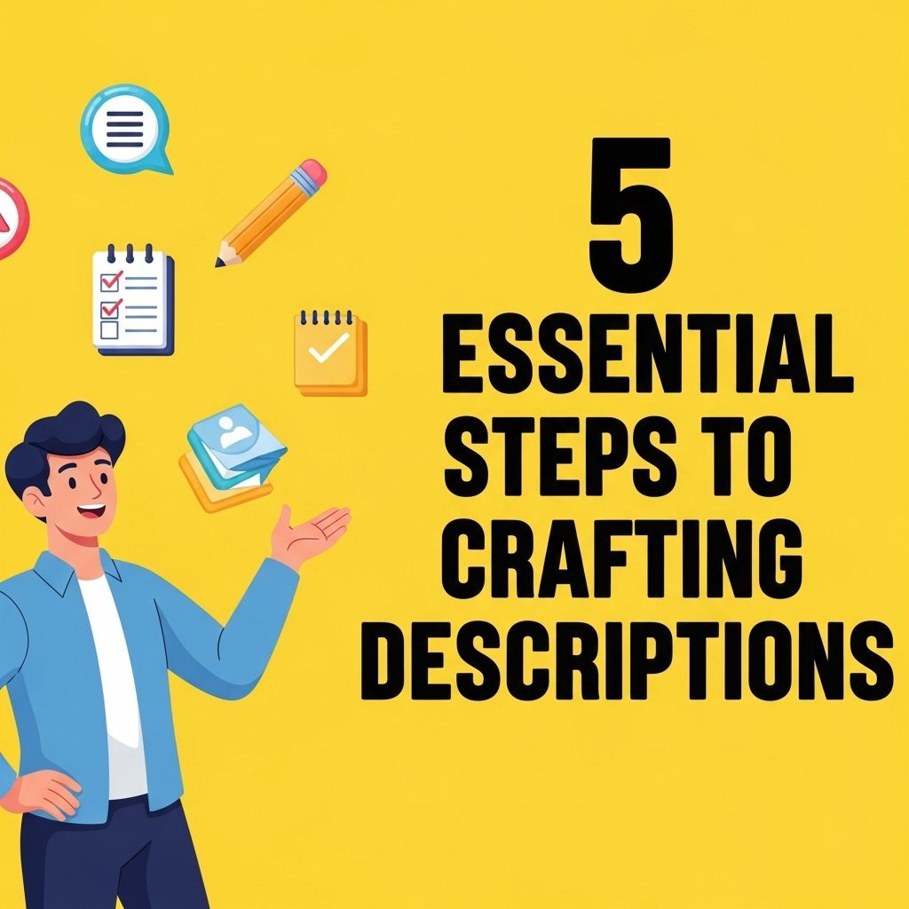 essential steps descriptions