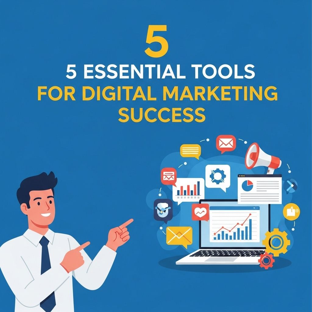 5 Essential Tools for Digital Marketing Success essential tools digital marketing