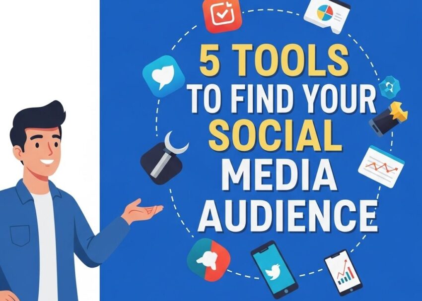 find social media audience tools