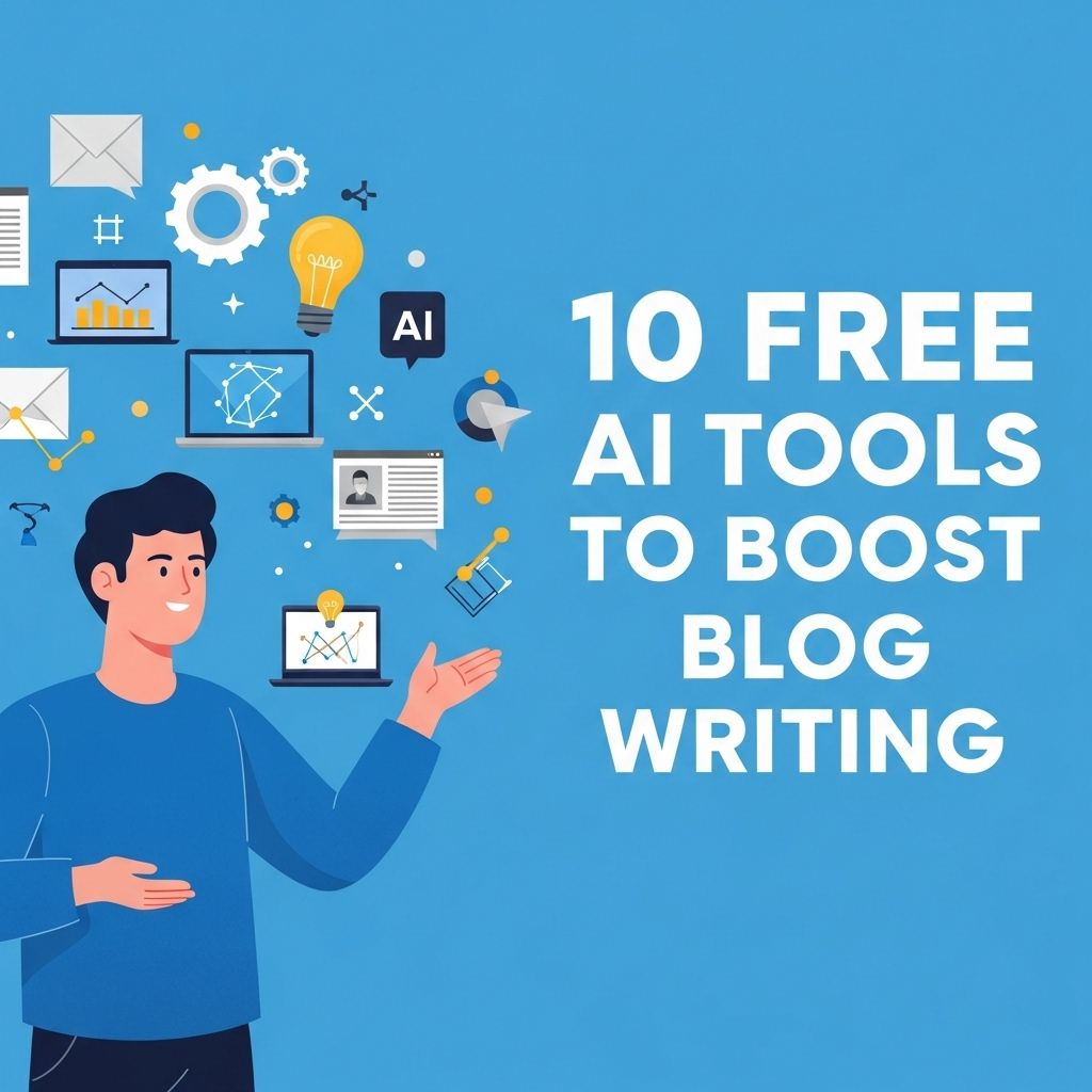 10 Free AI Tools to Supercharge Your Blog Writing free ai tools blog writing