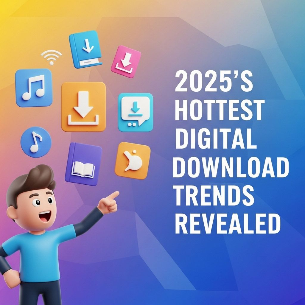 2025's Hottest Digital Download Trends Revealed hottest digital download trends 2025