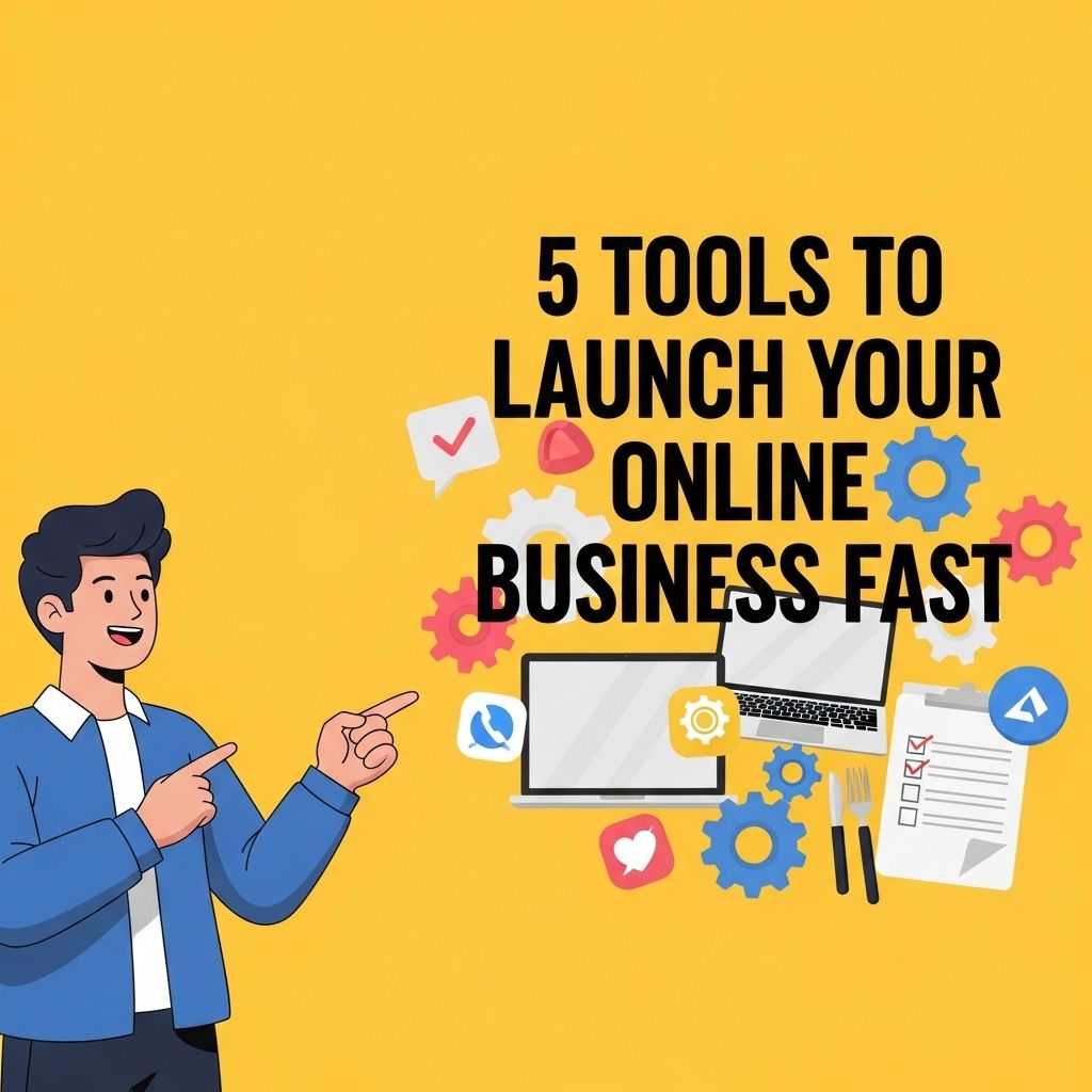 launch online business fast