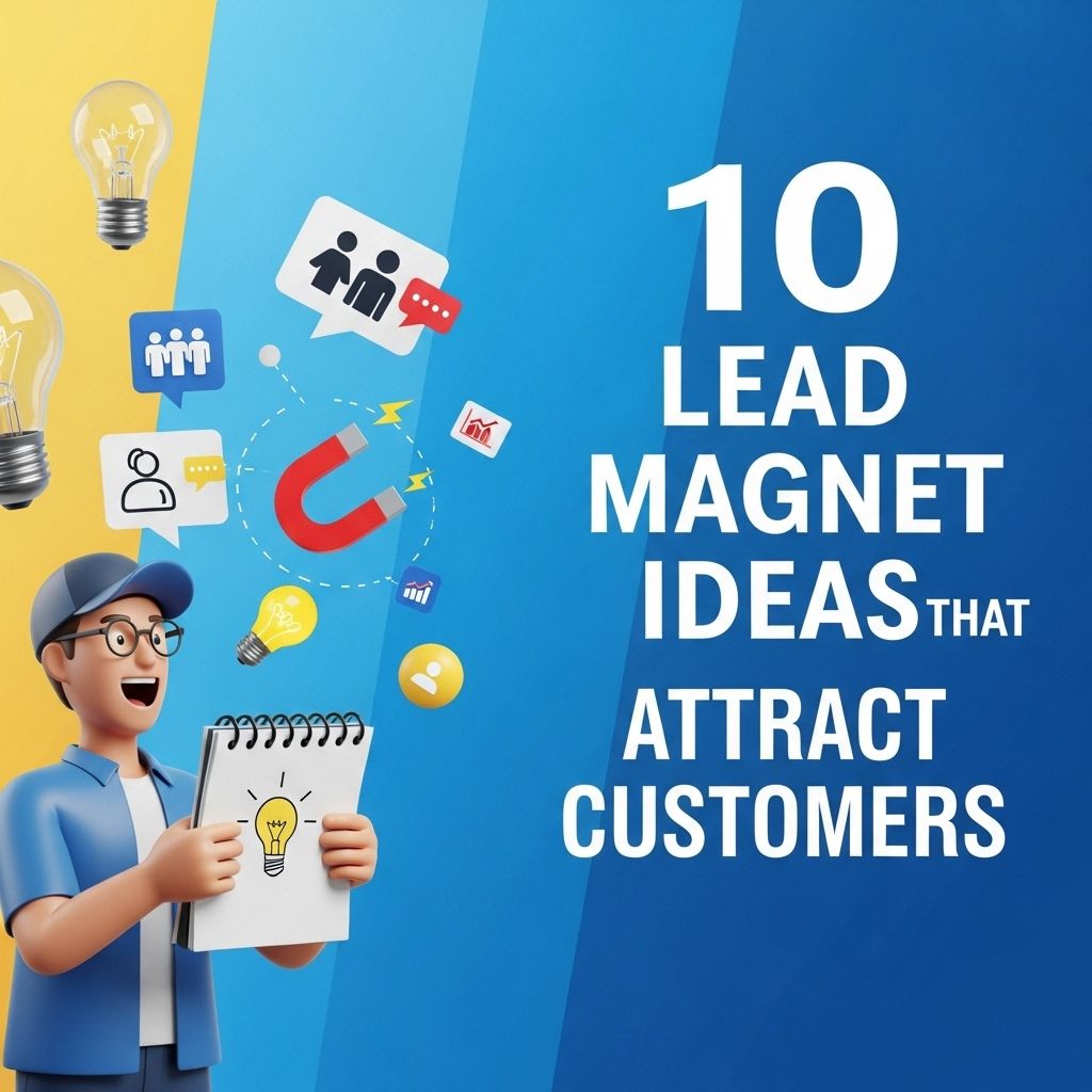 10 Irresistible Lead Magnet Ideas to Attract Customers lead magnet ideas customers