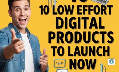 low effort digital products