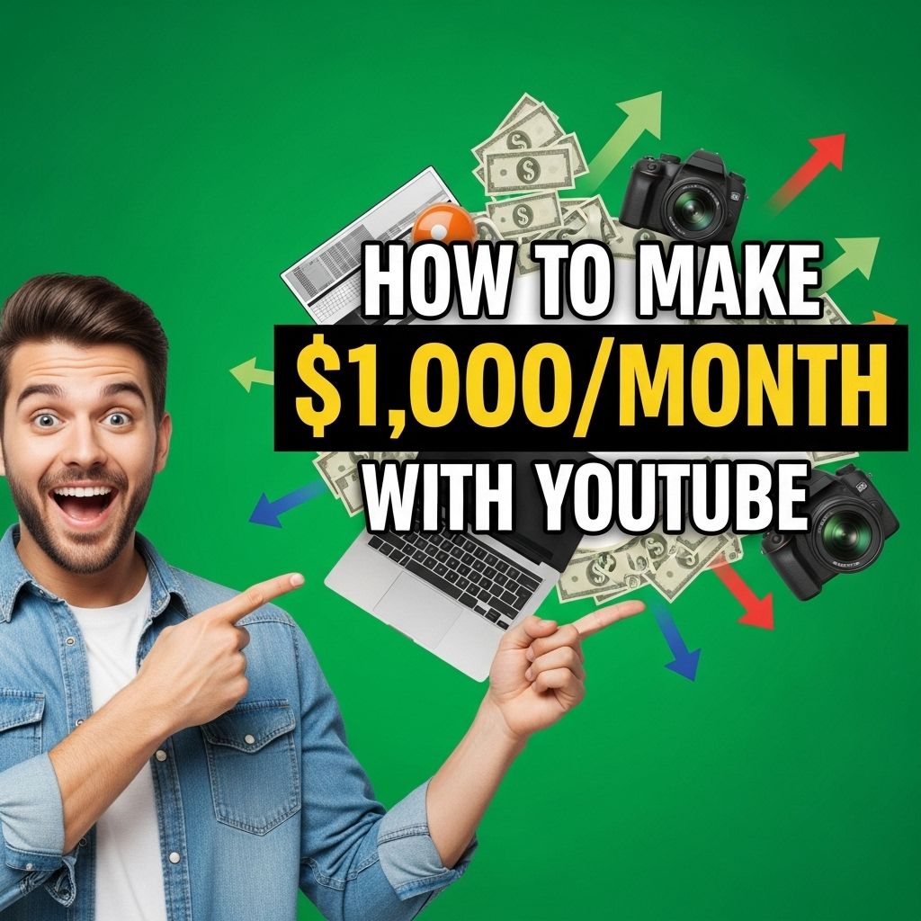 make 1000 month youtube 1
